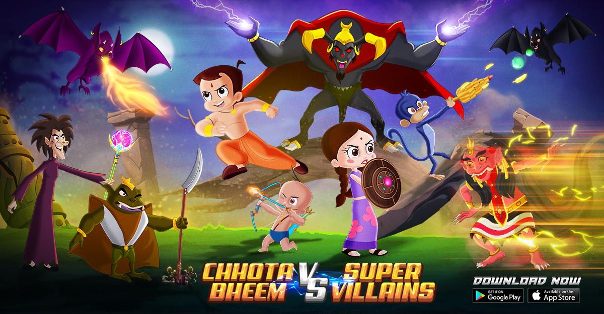 Bheem vs Super Villains Game